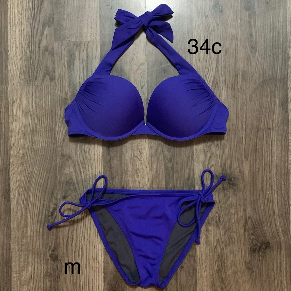 Victoria Secret Bombshell 34C 32D bikini M bottoms